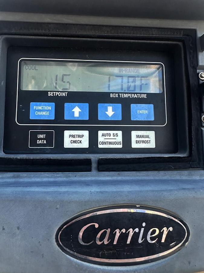 Used 1987 Utility Manufacturing 48 ft Carrier Reefer