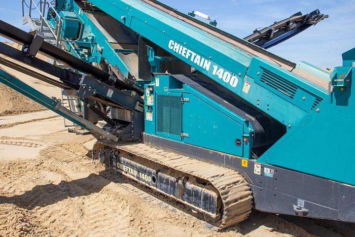 Used 2021 Powerscreen Chieftain 1400