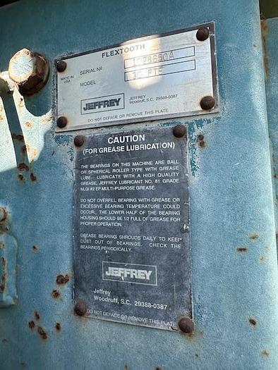 Used Jeffrrey 30 FTE