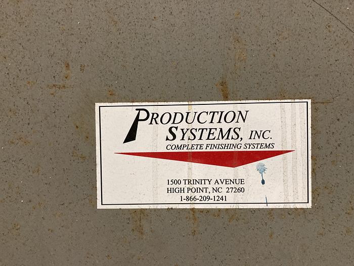 Used Used Production Systems  Inc.  Industrial Large Equipment Paint Booth