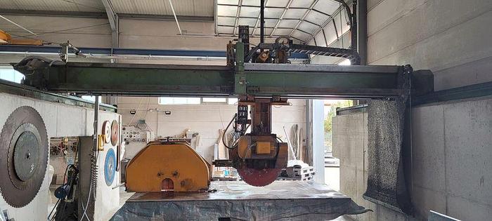 Gebraucht Fickert & Winterling  PFE 80 CNC 5 Achs Brückensäge 400 - 1200mm Ø