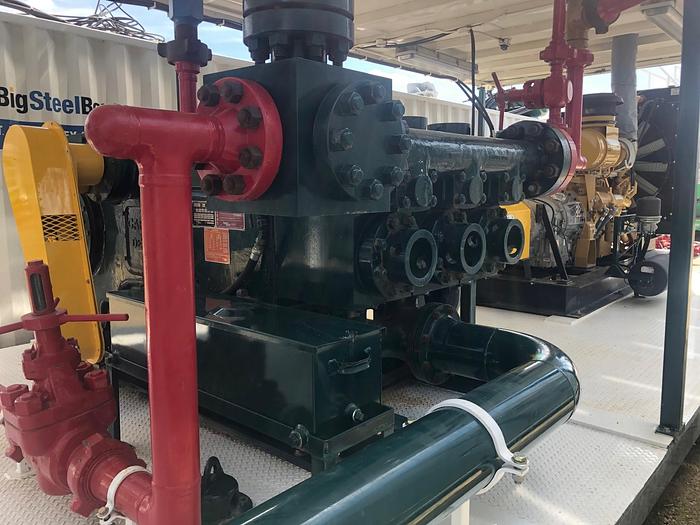 2014 Triplex PZ7 MUD PUMP w/ CAT C-15