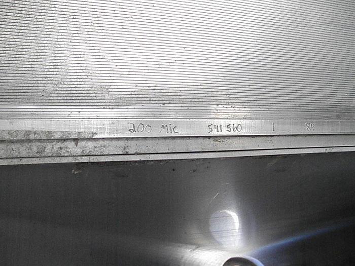 Used Screen, Parabolic, 24", 316 Stainless Steel, Twin, Andritz, Pressure #S739351