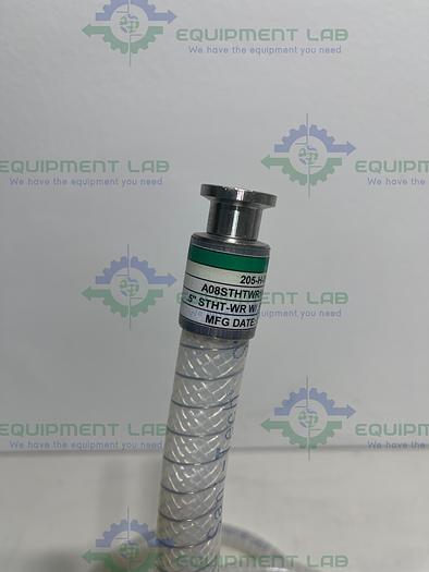 Used Sani-Tech  STHT-WR-WR-0500 84" Silicone Hose w/ 1/2" Sanitary Fitting