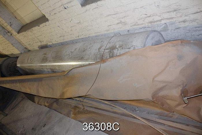 Used Manchester Vertical Size Press, 120" Face Rolls #36308