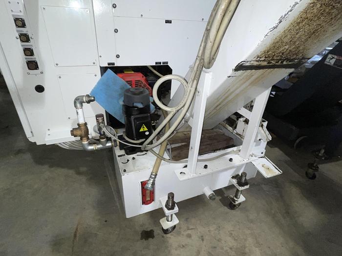 Used FUJI FS4-31 CNC GANG TOOL CNC LATHE WITH ROBOT LOADER