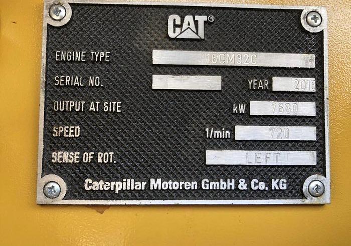 Caterpillar 16CM32C Brand New 6 generators