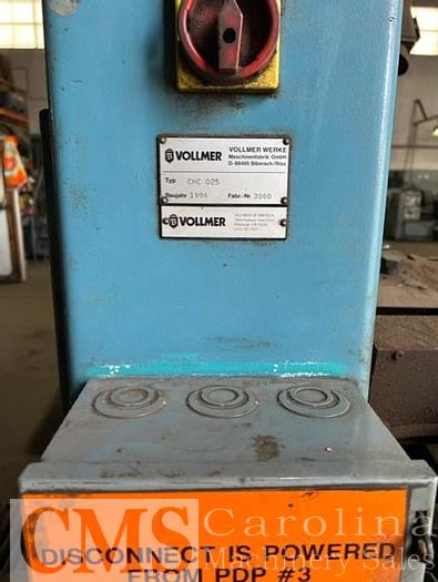 Used 1996 Vollmer CHC 025