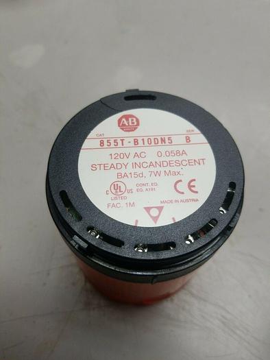 Used ALLEN BRADLEY 855T-BPM25, 855T-B10DN3, 855T-B10DN5, 855T-B10DN4,