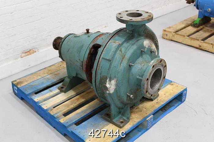 Used Goulds 3175 4x6x18 Pump, Stainless Steel Casing #42744