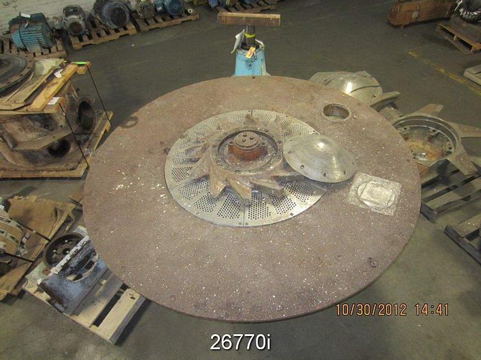 Used Voith Morden GV13 Gv13 Pulper Drive, 4.37/1 Ratio, 34" Hub Rotor And Extraction Chamber. #26770