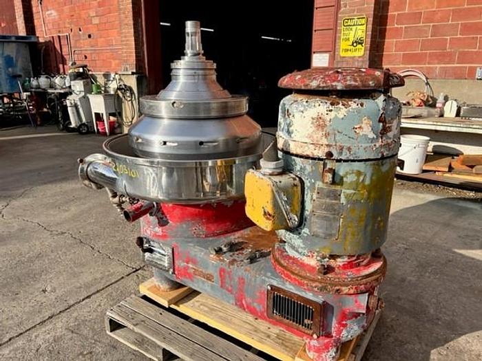 Used Centrifuge, Disc, Nozzle, Westfalia, SIG 15007, 316 Stainless Steel #Z203101