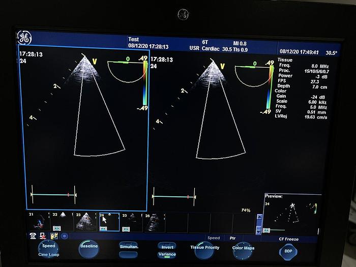 Gebraucht GE 6T Transösophageale Ultraschallsonde TEE Schlucksonde