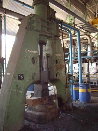 Used 1 ton Hammer Drop Forging Open Die Banning DH630