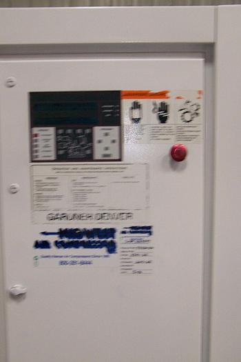 Refurbished Gardner Denver EAU99 200 HP Rotary Screw Air compressor 1 year airend warranty