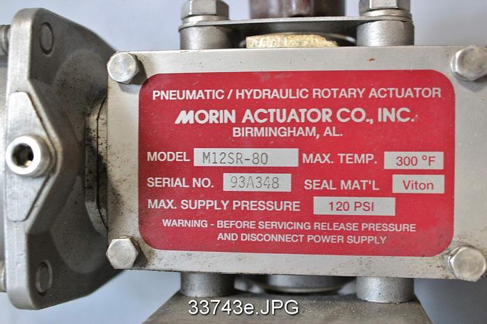 Used Samson 2" Ball Control Valve, Model 3241 #33743