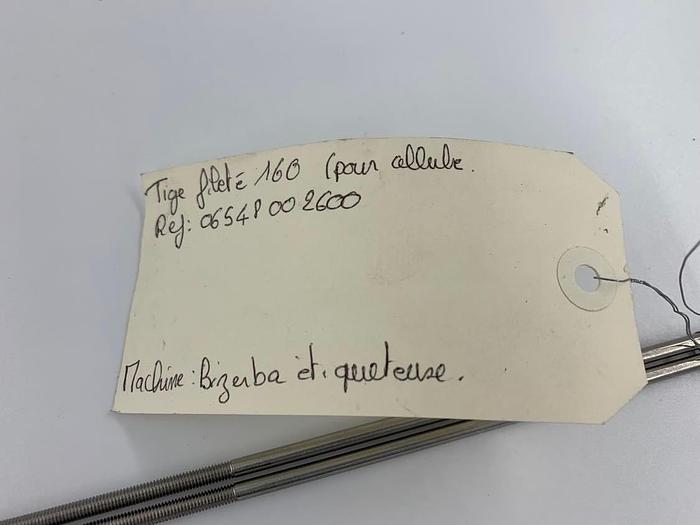 Bizerba Spare Parts Tige pipete 160 Part No. 6548002600