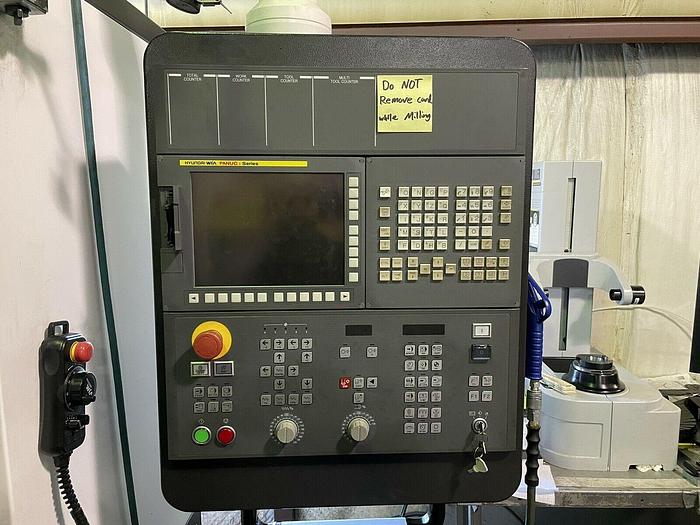 Used 2019 HYUNDAI WIA KF5600 4-Axis CNC Vertical Machining Center