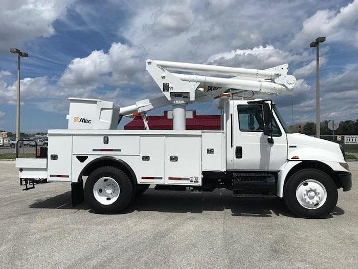 Used Altec TA45M 50ft Bucket Boom on 2009 International 4300 Utility Truck - C91761