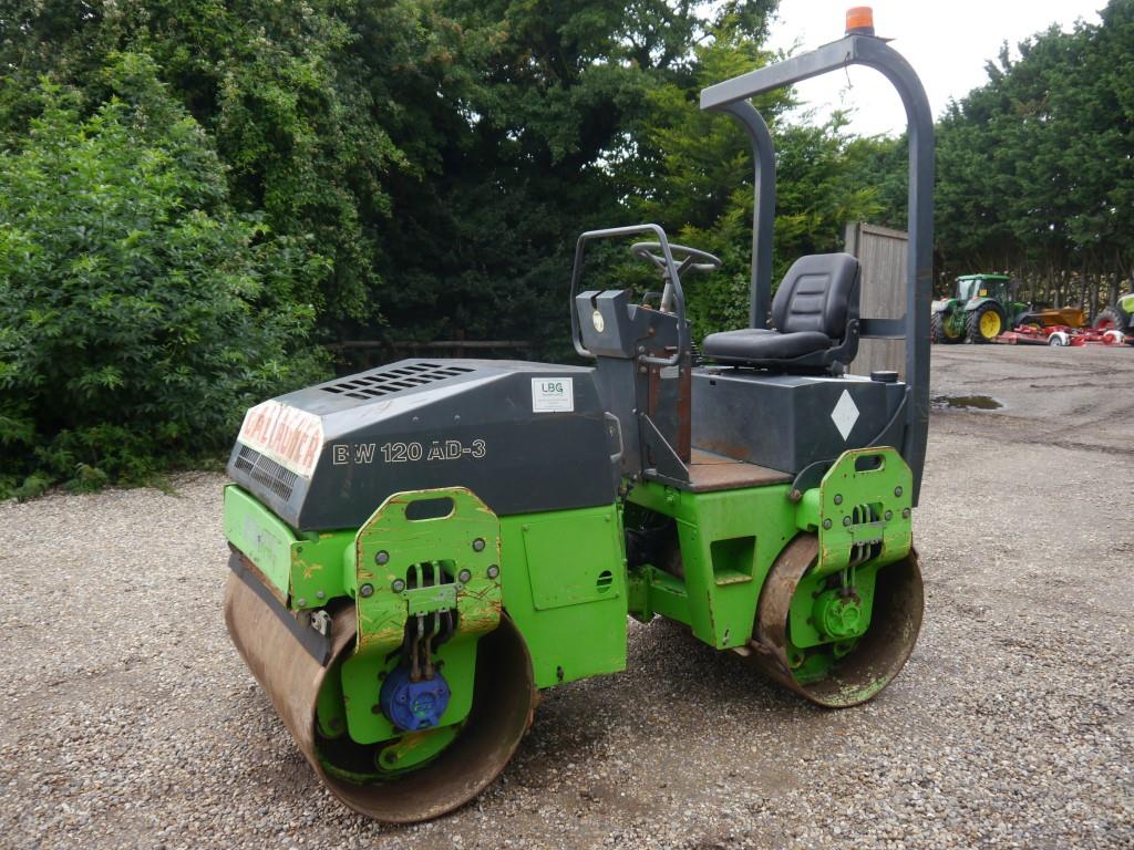 Used Bomag BW120 AD-3 Roller