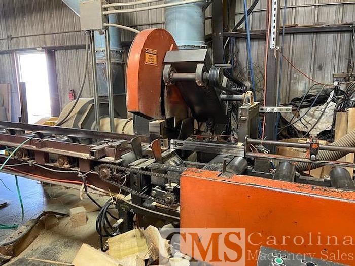 Used West Plains Resaw with Run Around, Deduster & Pendu Stacker