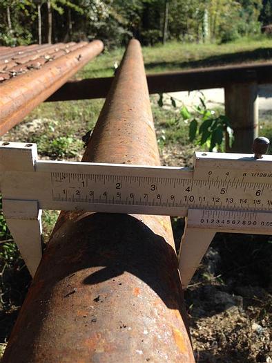 Used Driltech Style 20' ft x 4-1/2" x 3-1/2" pin and box x 4" OD - Sold