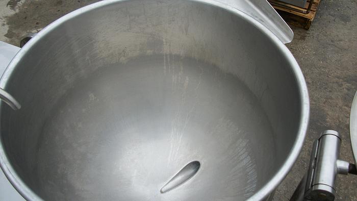 Used Kettle, 40 Gallon, S/st, Cleveland, Mdl KGL40T, Steam, Tilt, #S742463