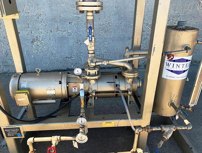 Used Pump, Vacuum, 10 HP, Wintek, Ndl B200, Dekker, Booster #C743960