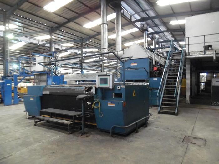 Used BENNINGER Indigo slasher dyeing line