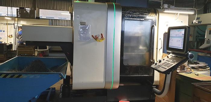 Gebraucht 2009 DMG MORI Deckel Maho Gildemeister CTV250 Vertikaldrehmaschine mit C+Y-Achse