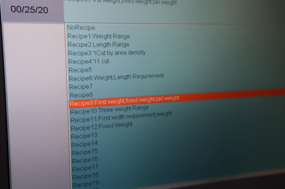 Used Hiwell portioning machine