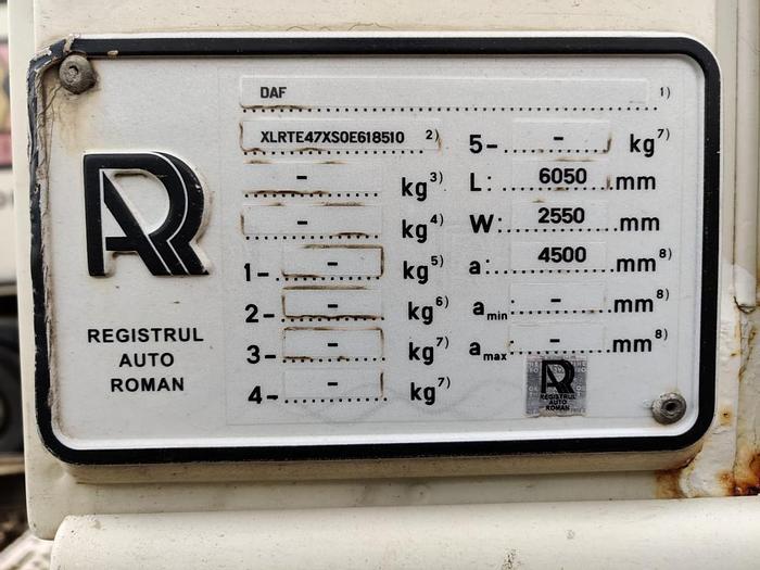 Gebruikt 2003 DAF 95 XF430 euro 3 , manual gear