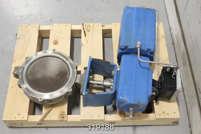 Used Neles Jamesbury L15CMP10AACA 10" Butterfly Control Valve #31918