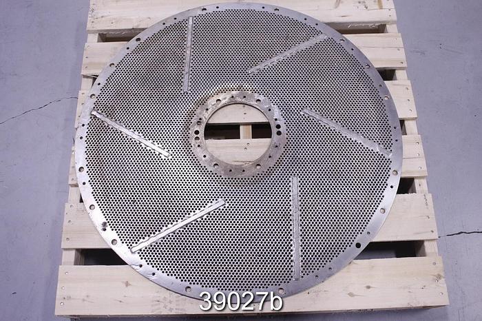 Used Voith Morden ATS 10 Turboseparator Extraction Plate #39027