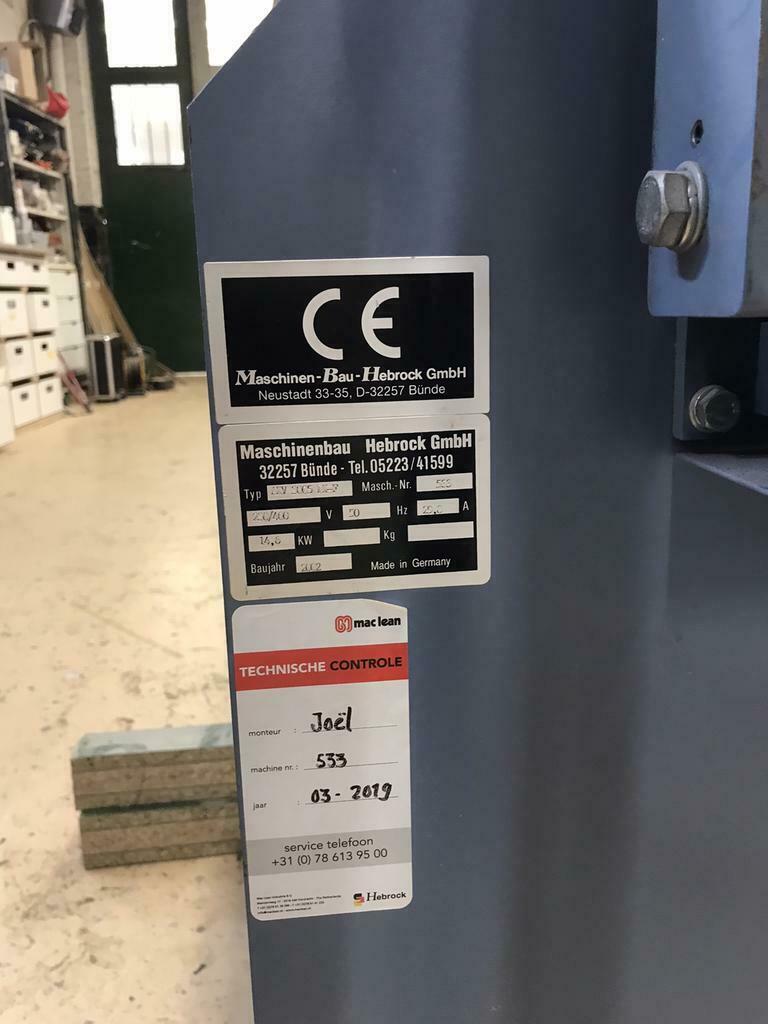 Gebruikt 2002 HEBROCK AKV 3005 DK-F