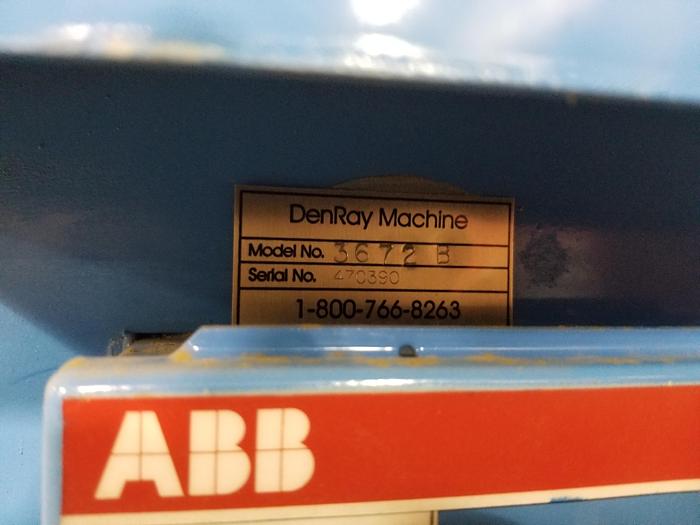 Used Denray 3672B Downdraft Table