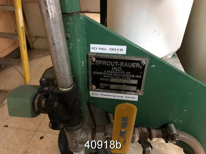 Used Sprout Bauer 5-Stage Pulp Classifier #40918