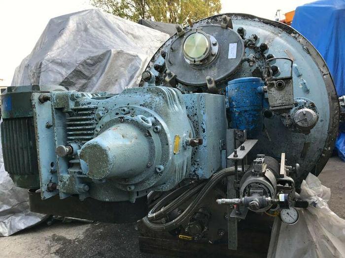 Used Pfaudler 1000 Gallon Glass Lined Jacketed Reactor 100 PSI / FV Internal & Jacket