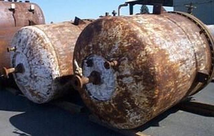 Used Reactor, 850 Gallon, 304L Stainless Steel, 60 PSI, Jacketed, Agitated, (2) #C636380