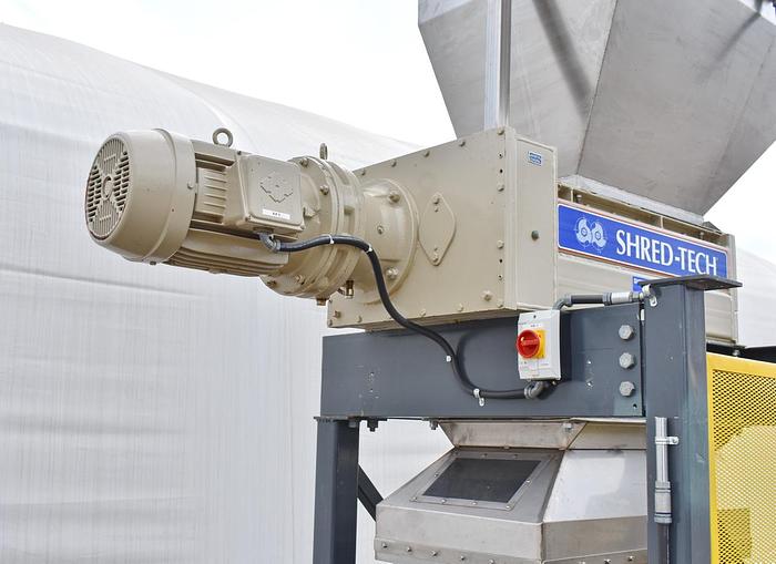 Used USED SHREDTECH ST-25 TWO SHAFT SHREDDER
