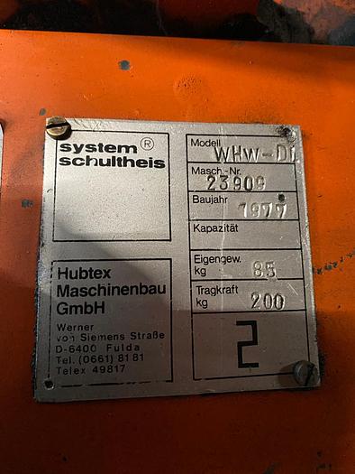 Gebraucht Transportwägen für Kettbäume und Warenbäume