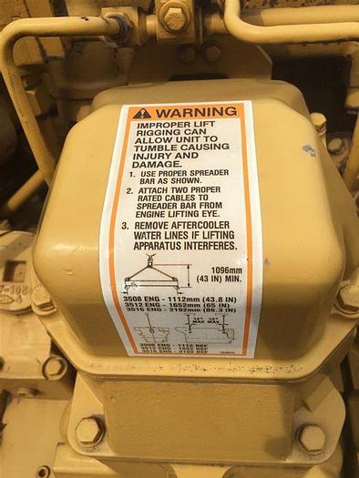 Refurbished 1995 Caterpillar 3508 Diesel Engine