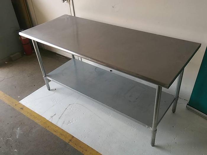 Used 6′ Long Stainless Food Prep Table