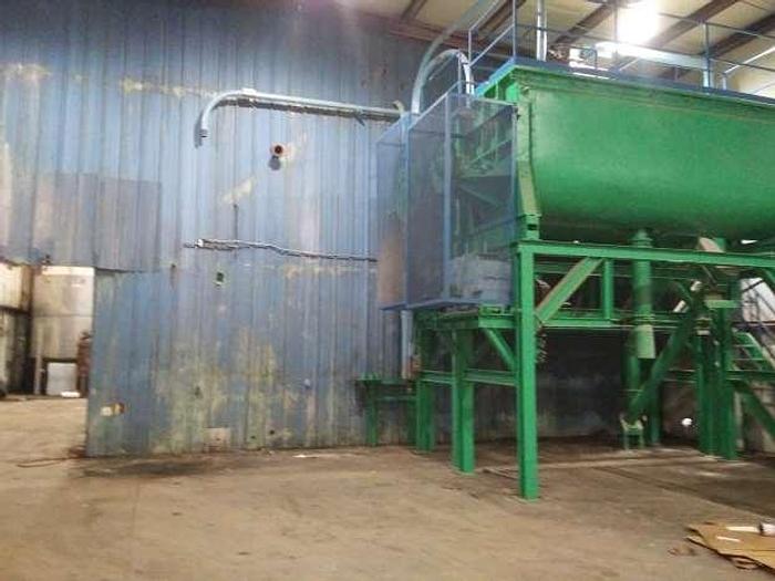 Used Mixer, Ribbon, 300 CF, Stainless Steel, Jacketed, Young, 30 HP #A744840