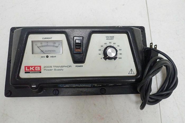 Used Hoefer Scientific Instruments LKB Bromma Model 2005 Transphor Power Supply