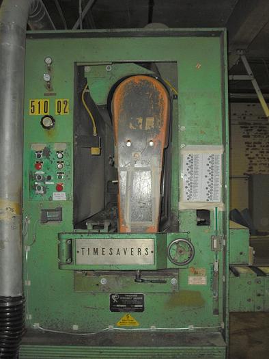 Used TIMESAVERS 52 HEAVY-DUTY COMBINATION TOP & BOTTOM ABRASIVE PLANERS