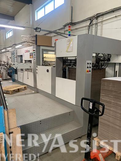 Used ALPHA LUNA 106 CS DIE CUTTER + HOT STAMPING