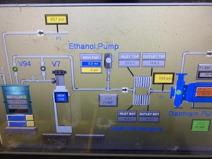 Used High End Supercritical CO2 Extraction - 83% off Original Invoice: Lightly Used