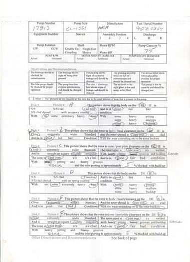 Used Nash CL1501 Vacuum Pump, 1500 Cfm, 15", Marathon 40 Hp, 1775 Rpm, 460V, Tefc Motor #17813