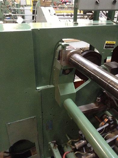 Used 74" RECONDITIONED DUSENBERY MODEL 260 FS DUPLEX CENTER SURFACE SLITTER REWINDER - PENDING JF